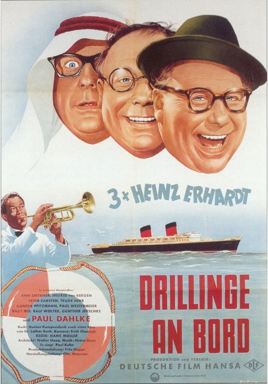 Drillinge an Bord