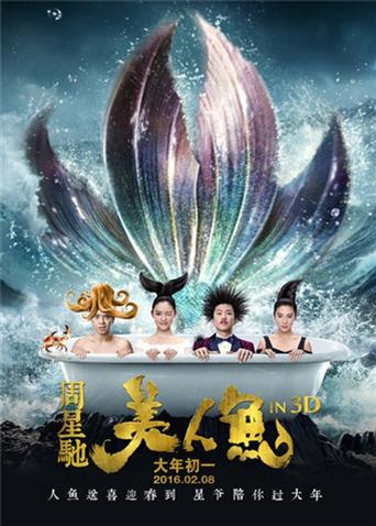 2016年电影票房排行榜 总票房455.26亿，榜首《美人鱼》33.92亿，谁是你心中的TOP1