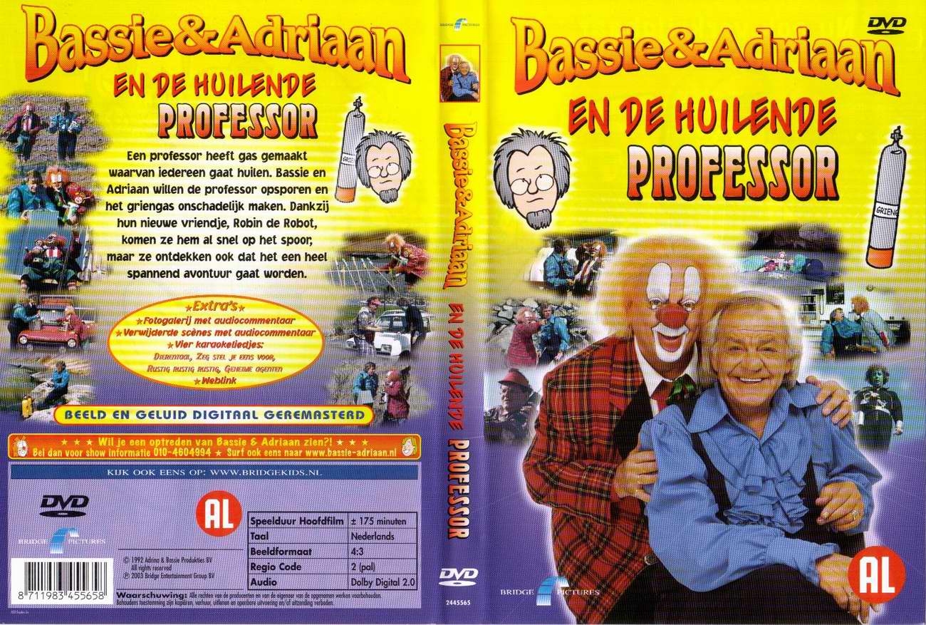 Bassie en Adriaan en de huilende professor